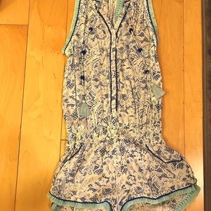 Fringe and tassel  Romper